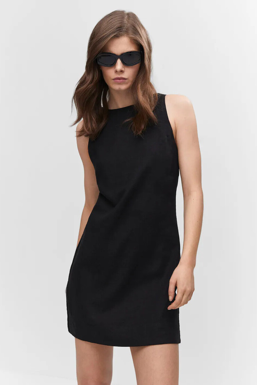 Robe mango online noire